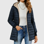 Caroline™ | Płaszcz zimowy z podszewką sherpa