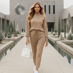 Layla | Klasyczny dwuczęściowy damski zestaw elegancki i uniwersalny