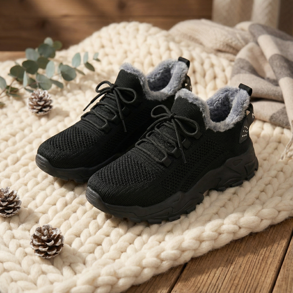 MIROSŁAWA | Ocieplane sneakersy na zimę