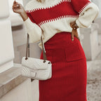 Gina | stylowy zestaw dzianinowy dla nowoczesnych kobiet