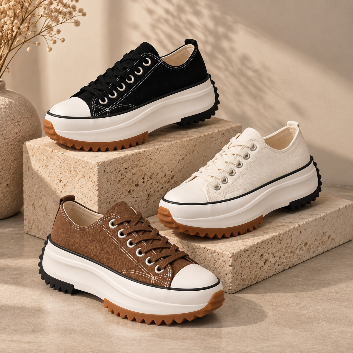 Martyna – Modne sneakersy damskie na platformie