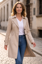 Veyressa | Taliowana Kurtka w Stylu Vintage