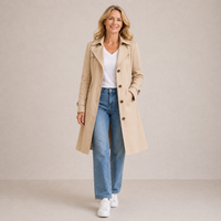 Veyressa | Taliowana Kurtka w Stylu Vintage