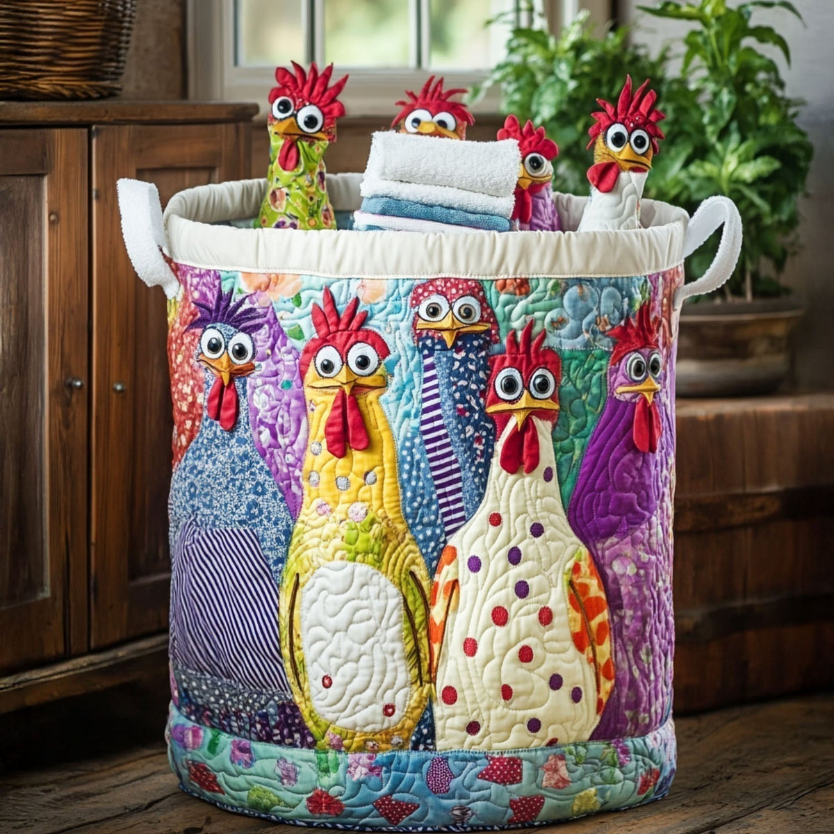 Kosz na pranie Cluck Couture