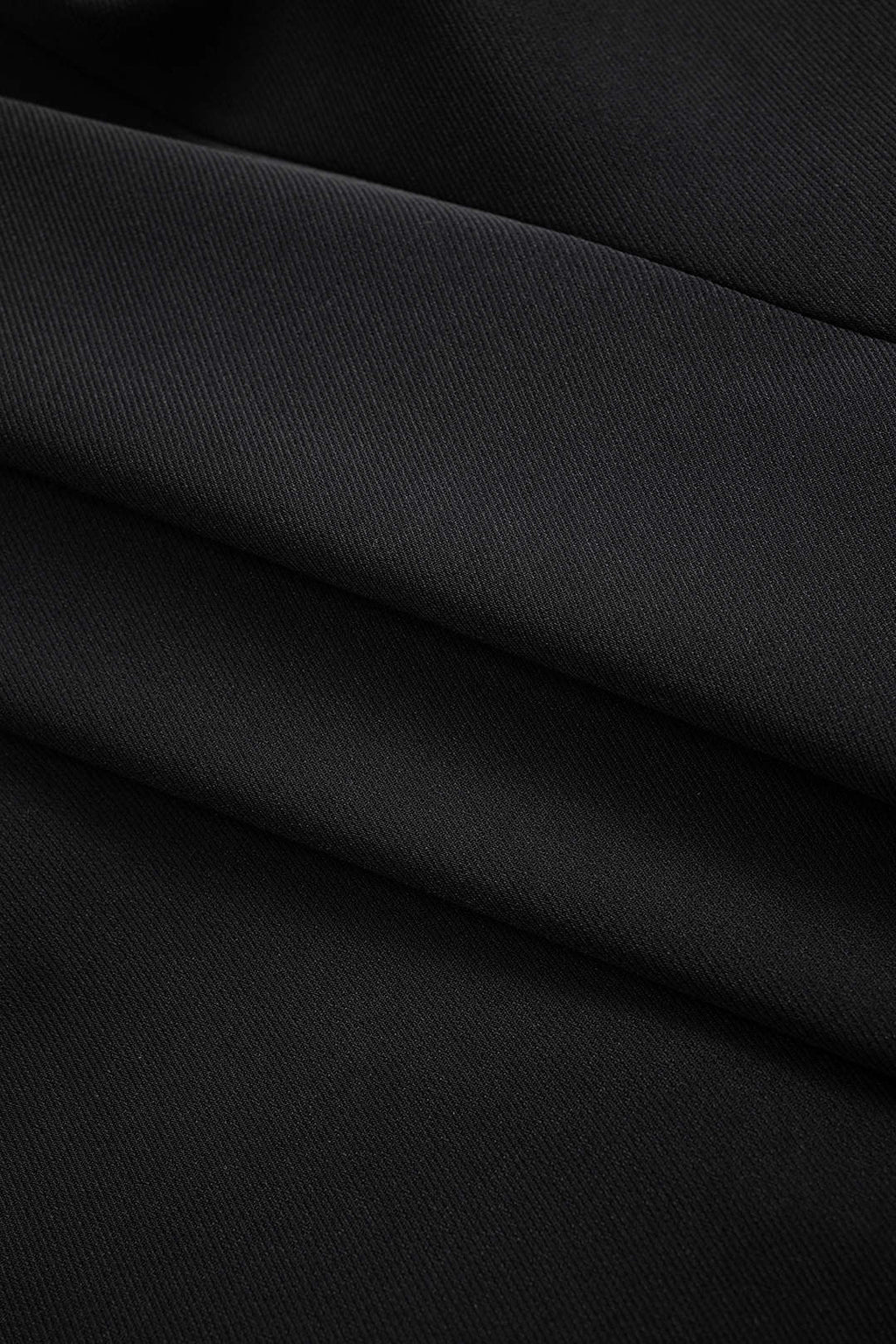 Wiesława | Czarna marynarka z koronkowymi mankietami
