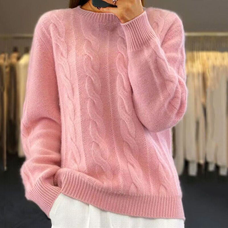 Elodie | Sweter z wełny premium