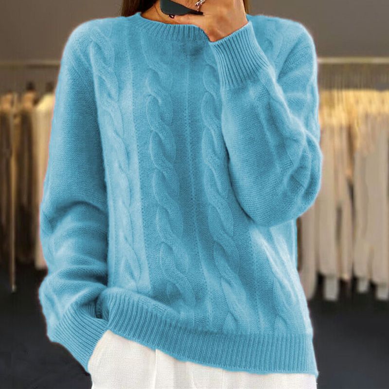 Elodie | Sweter z wełny premium
