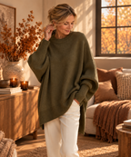 Teresa | Sweter oversize o swobodnym kroju